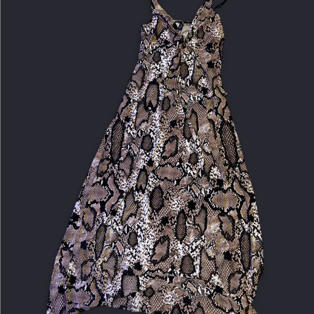 Ambrielle Animal Print Dress
